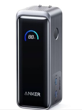 Anker SEALED! NIB! Prime Power Bank 9,600mAh 65w Wall Output Charger. 30w F.C.